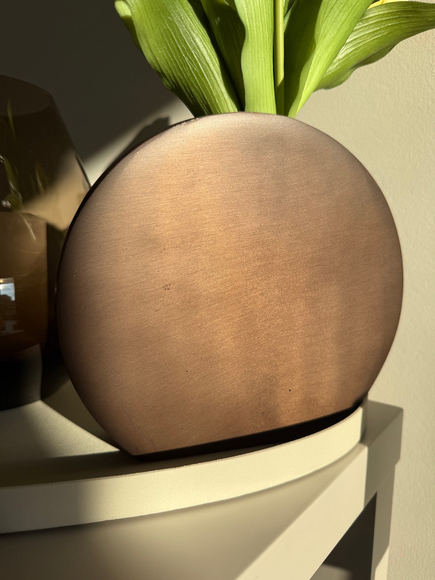 Vaas Ovalle Bronze – L L20 x B5 x H20 cm