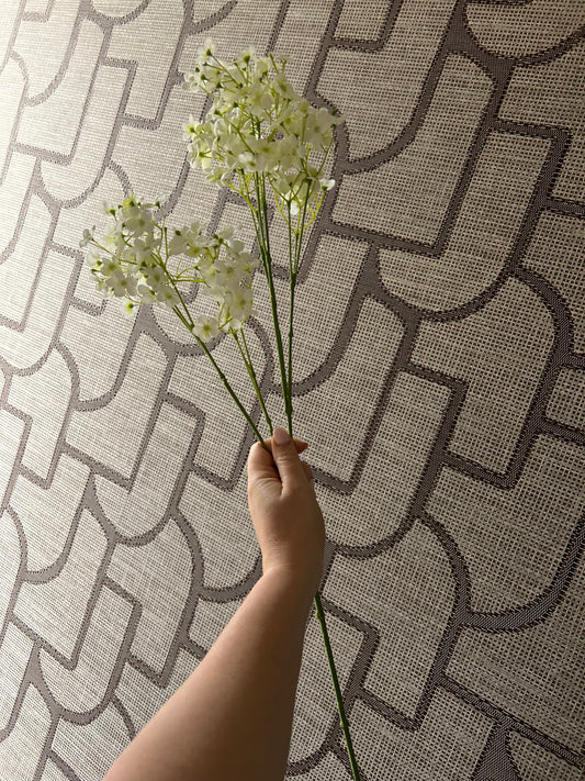 Zijden Gypso Tak – Crème (93 cm)