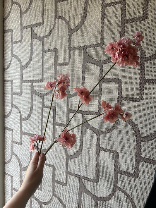 Zijden Bloesem – Oud Roze (84 cm)