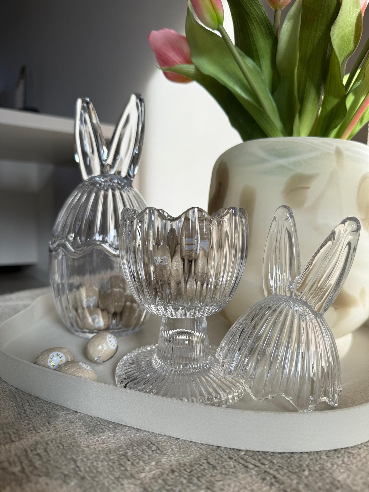 Voorraadpotjes - Bunny Stripes