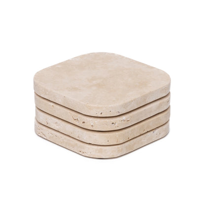 Travertine Onderzetters – Mooisa